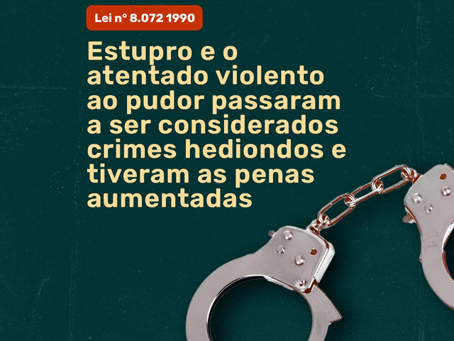 Capa do post Lei nº 8.072/1990 e a reclassificação de crimes Hediondos